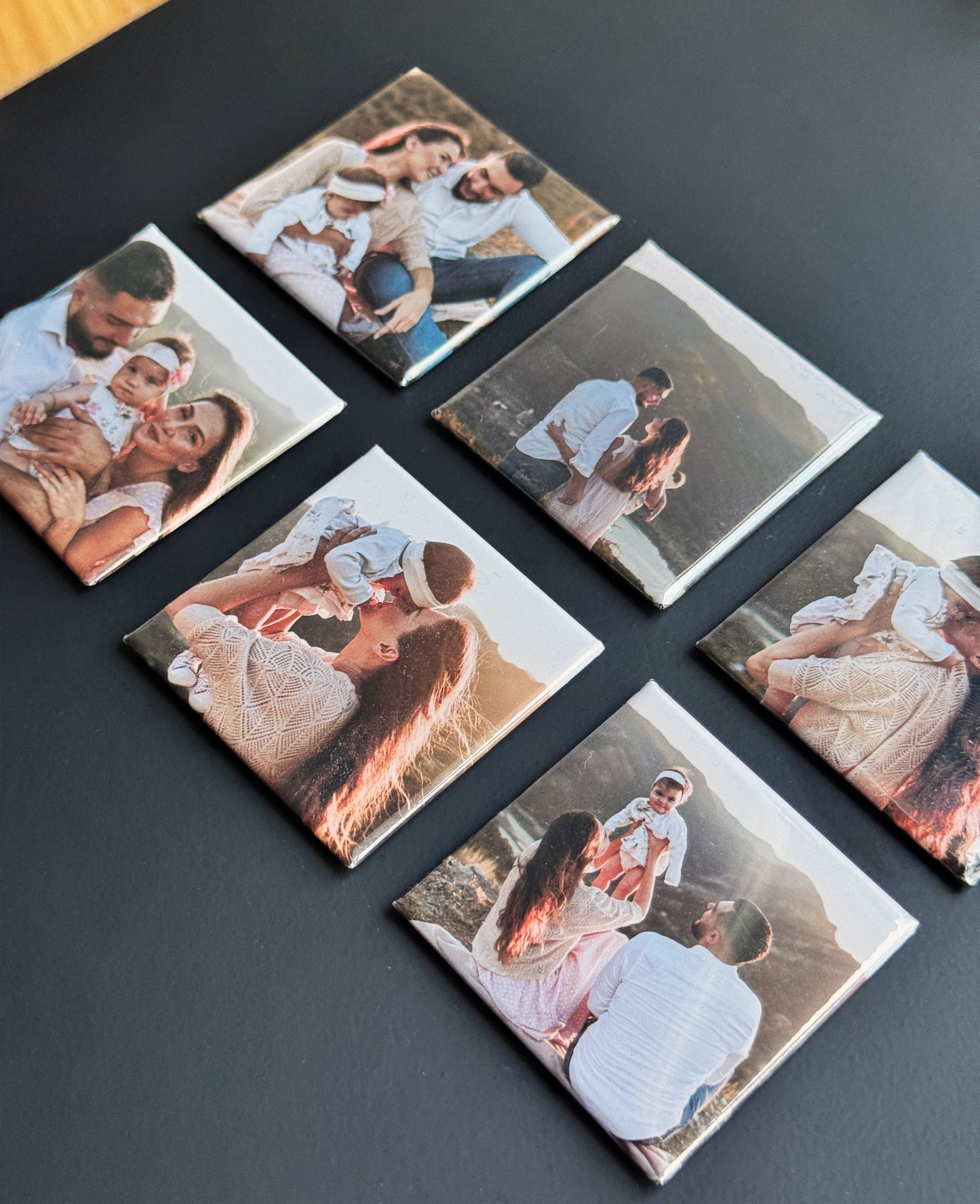 Set of 6 Photo Magnets