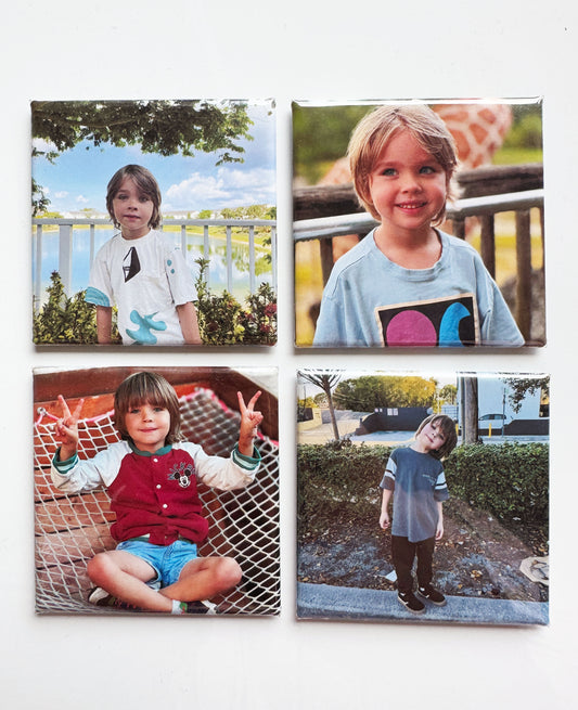 Set of 3 Photo Magnets